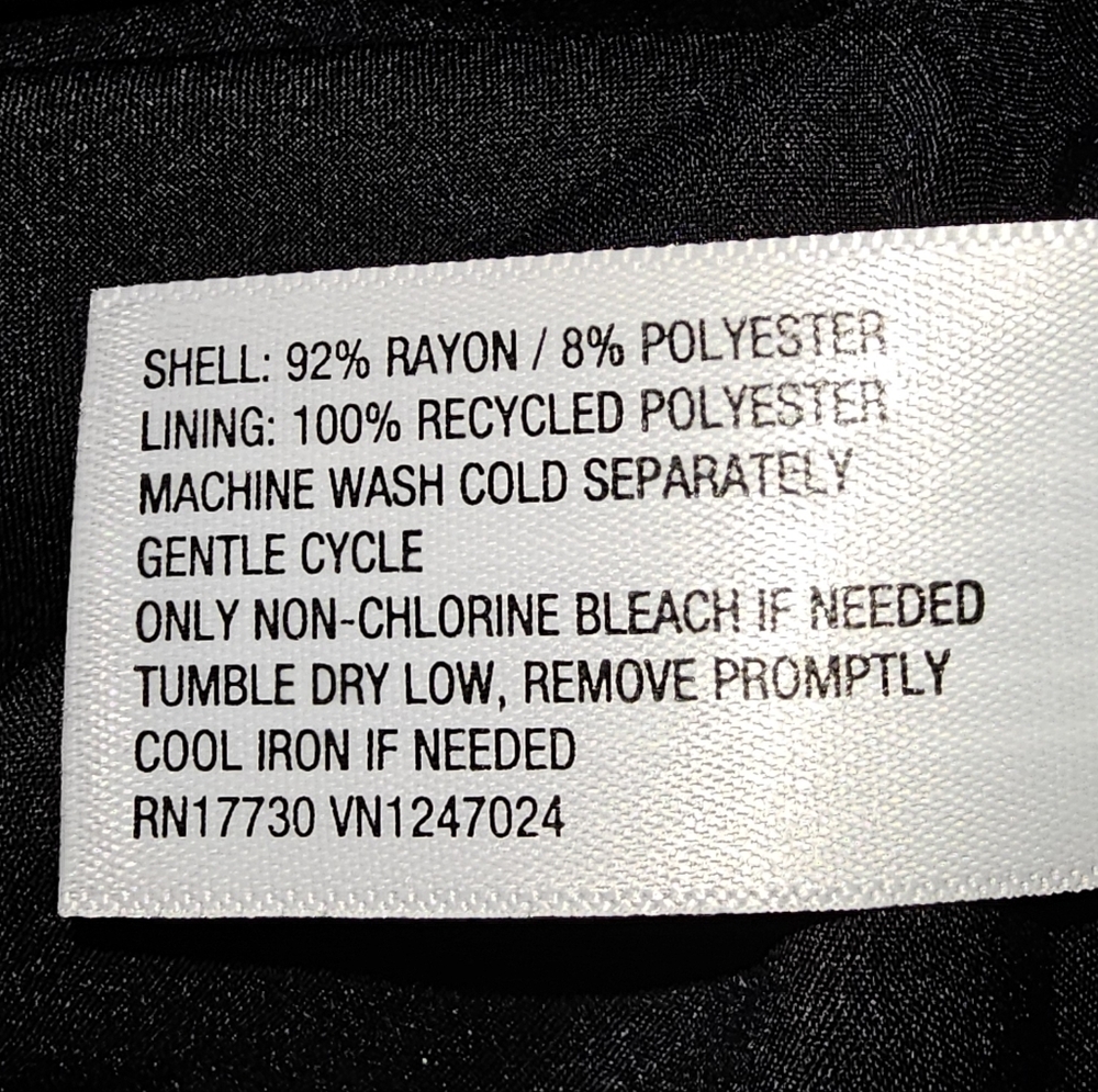 A New Day. Women's Black Buttoned Vest. Rayon Sizes: XS-XXL. NWT. - Picture 4 of 12